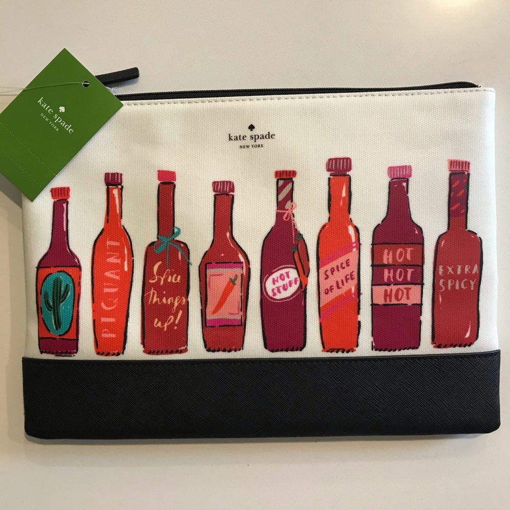 NWT Kate Spade hot sauce Gia